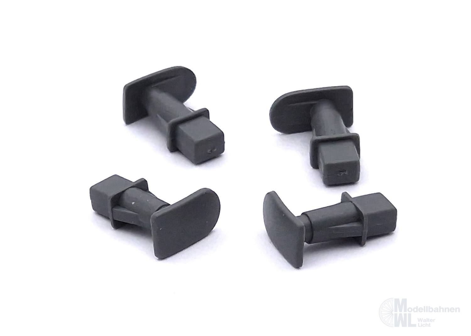 Märklin Ersatzeile E150534 - ERSATZTEIL: Puffer grau 4 St